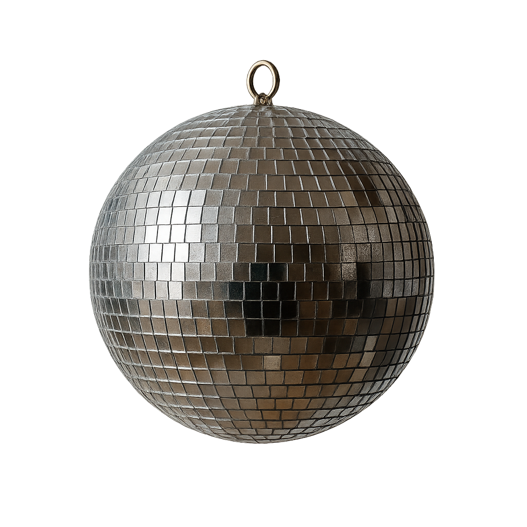 Boule à facettes 20 cm - aperçu vidéo