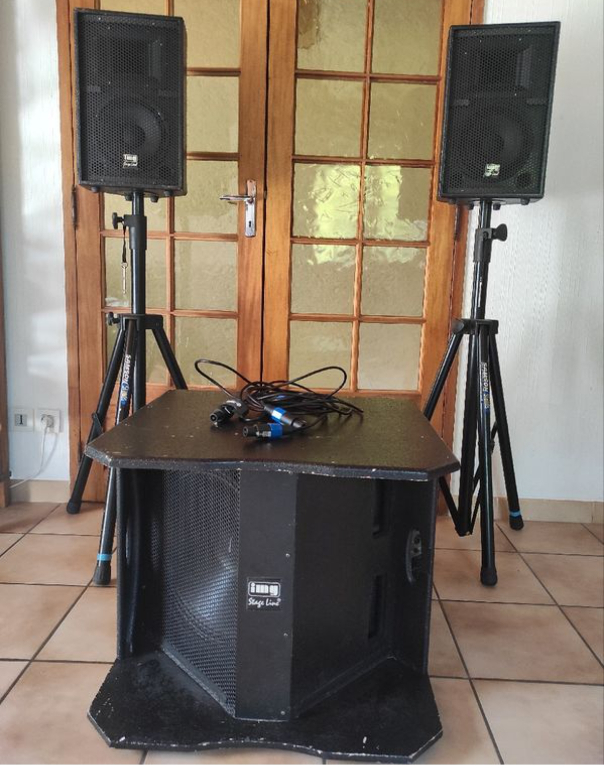 Système IMG STAGE LINE TRITON 500 complet